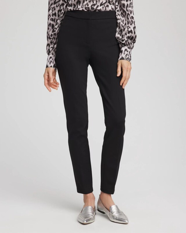 Emme Skinny Ponte Ankle Pants